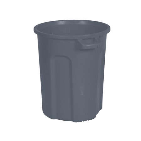 Toter 20 gal Round Trash Can, Dark Gray Granite RND20-B0149